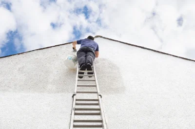 Peinture extérieure à Solaize — façades et ravalement